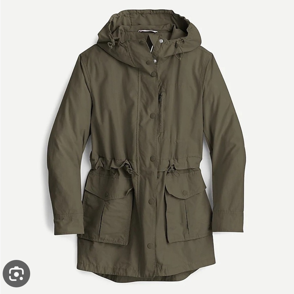 J.Crew Perfect Lightweight Rain Jacket